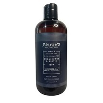 Pierre&#39;s Apothecary Men&#39;s 2-in-1 Eucalyptus &amp; Biotin Shampoo 16 fl oz - $22.67