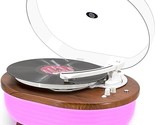 Vinyl Record Player, Retro 2-Speed Wireless Turntable With Built-In Ster... - £275.70 GBP