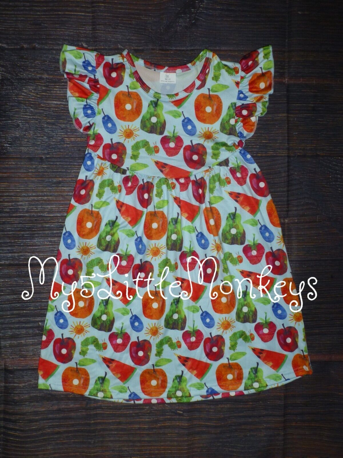 Boutique Eric Carle Very Hungry Caterpillar Girls Sleeveless Dress - $4.54+