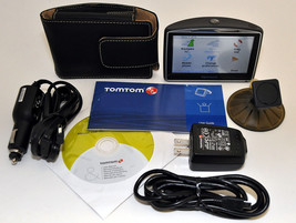 Tom Tom Go 630T Car Portable Gps Navigator Lifetime Traffic usa/canada Maps 730 - £52.43 GBP