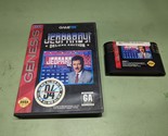 Jeopardy Deluxe Edition Sega Genesis Cartridge and Case - $5.49