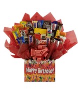 Chocolate Candy Bouquet gift box - Great as gift for Happy Birthday gift... - £47.80 GBP