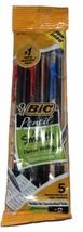 BIC Mechanical #2 Pencils Xtra smooth .7mm 5 pack Assorted Colors Erases... - $8.24