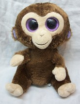 Ty Beanie Boos Big Eyed Coconut The Monkey 6&quot; Plush Stuffed Animal Toy - £11.15 GBP