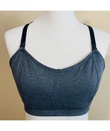 Nursing Motherhood Maternity Bra Heather Gray Sz Large Pulls On Overhead... - $24.53 CAD