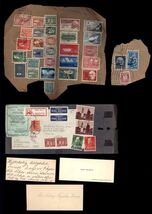 37 stamps NORWAY 1960s from parcel post 1 Registered mail note &amp; busines... - $6.88