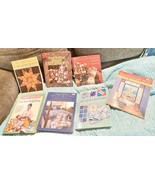 QUILTING Pattern Books Lot Of 7 patchwork Christmas Projects Small Easy ... - $27.43 CAD