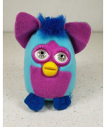 2000 McDonald&#39;s Plush Blue Furby Key Chain Clip On Backpack Toy Plush 3.5” - $21.99