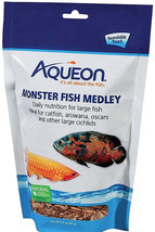 Aqueon Monster Fish Medley Food: Premium Nutrition for Large Cichlids - $14.80+