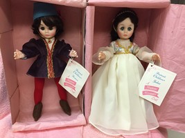 Vintage Madame Alexander ROMEO &amp; JULIET 11.5&quot; Dolls #s1360,1370,w/Orig Box &amp;Tags - £26.91 GBP