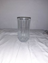 Cristal D&#39;Arques Longchamp Clear Crystal 10 Ounce Tumblers / Glasses 5 3... - $7.99