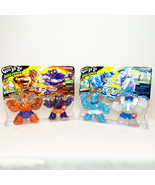 Lot of 2 Heroes of Goo Jit Zu Dino Power Volcanic Rumble Two Pack - $67.29