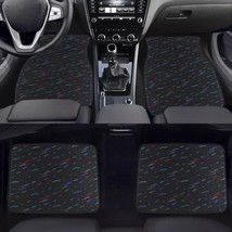 Recaro style racing black fabric car floor mats interior carpets thumb200