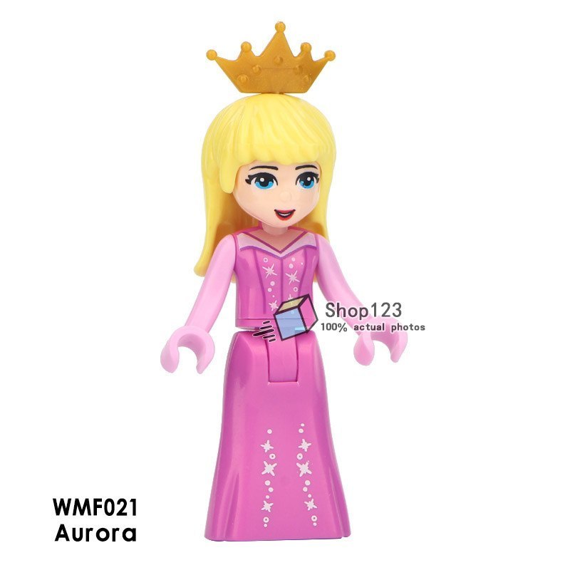 Princess Aurora Sleeping Beauty Briar Rose Disney Princess Minifigures Toy - $2.85
