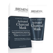 Charcoal Face Mask Skin Care Vitamin E Cleanse Pores Acne Oil all Skin Types - £11.98 GBP