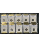 1990-1999 D Set SGS Slabbed MS70 Jefferson Nickels. With COA.   2023lot16 - £27.75 GBP