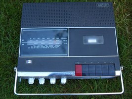 Rare Retro Vintage Blaupunkt Bari Cr 7 652 030 Am Fm Cassette Mono Boombox - £48.22 GBP