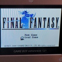 GBA Final Fantasy I &amp; II: Dawn of Souls RPG Game Boy Advance Authentic Saves - £29.87 GBP