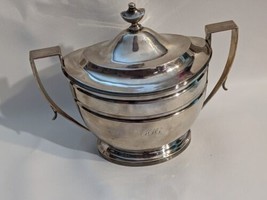 Joseph Richardson Jr Antique American Silver Covered Sugar Bowl Monogram... - $6,731.95