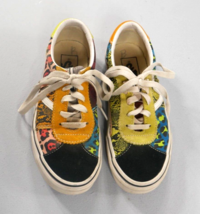 Vans Patchwork Sport Animal Print Sneakers Lace-Up Shoes Womens Size 5 E... - $50.99
