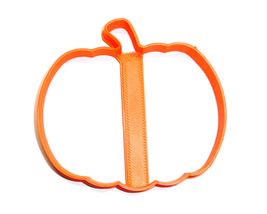 6x Pumpkin Outline Fall Fondant Cutter Cupcake Topper 1.75 IN USA FD2939 - £5.22 GBP