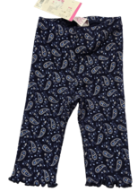 NWT Gymboree Indian Summer Leggings Blue Paisley Bandana Vintage 3-6 Months - $22.76