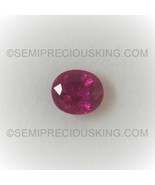 Natural Rubellite Oval Flower Cut 5x6mm Intense Pink Color SI1 Clarity L... - £93.42 GBP