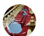 Disney Cinderella Vintage Collector Plate 6 At The Stroke Of Midnight 1990 - $12.95