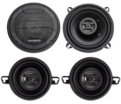 (2) Hifonics ZS525CX 5.25" 400 Watt Coaxial Car Speakers+(2) 3.5" 250w Speakers - £63.06 GBP