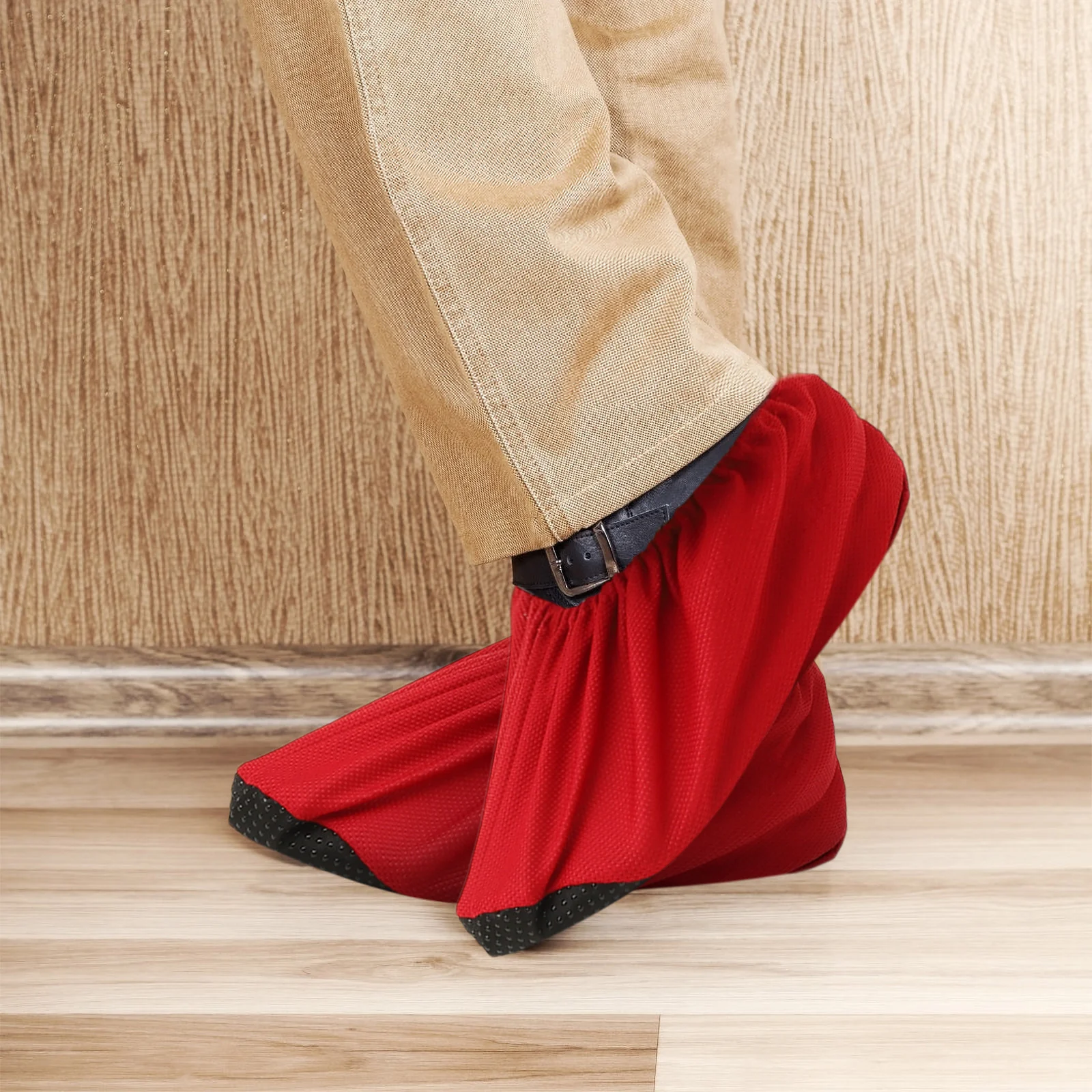 2 Pairs Shoe Covers Protector Aldult Nonslip Indoor Man Accessories Outdoor Prot - £84.58 GBP