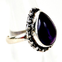 925 Sterling Fine Silver Amethyst Gemstone Ring Sz C-Z Women Fest Gift RSP-1028 - £28.93 GBP