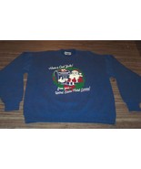 Vintage 1980&#39;s USPS Postal Service Christmas Holiday SANTA CLAUS Crew Sw... - $101.55 CAD