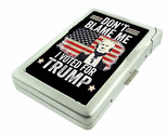Donald Trump 2024 L9 100&#39;s Size Cigarette Case Built in Lighter Metal Wa... - $21.73