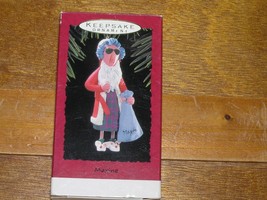 Estate 1993 Hallmark Keepsake Santa MAXINE with Bunny Slippers Christmas... - $7.69
