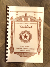American Legion Unit No. 11 Auxiliary Cookbook - Corvallis, Oregon - NICE Cond! - £11.10 GBP