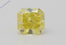 Radiant Loose Diamond (0.94 Ct Natural Fancy Vivid Yellow VS2 Clarity) GIA  - £7,892.12 GBP