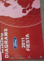 2011 Ford Fiesta Électrique Diagramme Câblage Manuel Ewd OEM Usine - £27.96 GBP