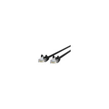 BELKIN - CABLES A3L791-30-BLK-S 30FT CAT5E BLACK PATCH CORD SNAGLESS ROHS - £31.24 GBP