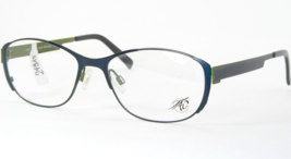 Tao By Top Look 8149 C1 Dark Teal Blue /Green Rare Eyeglasses 52-16-135 (Notes) - $59.40