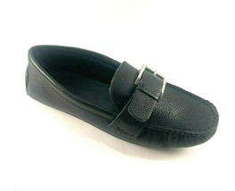 Aerosoles West Buckland Black Leather Flat Slip On Loafers - $62.30