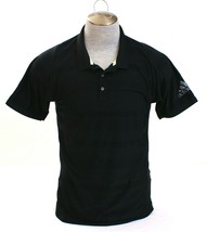 Adidas Black Match Code Short Sleeve Tennis Polo Shirt Men&#39;s NWT - $79.99