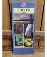 1996 AAA Honolulu Hawaii CitiMap  Street Map Vintage - £9.30 GBP