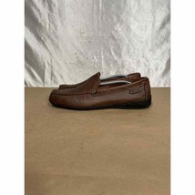 Chaps Brown Leather Moc Toe Loafers Men’s Sz 9.5 M - £23.92 GBP