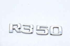 06-12 MERCEDES-BENZ W251 R350 REAR EMBLEM BADGE LETTERING E0533 image 2