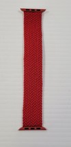 *B6) Stretch Fabric Smartwatch One Piece Sports Strap Band Red - $9.89
