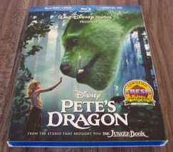 Walt Disney Pete&#39;s Dragon Dvd &amp; BLU-RAY 2 Disc Set New - £19.54 GBP