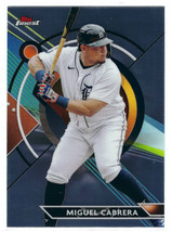 2023 Topps Finest #15 Miguel Cabrera Detroit Tigers - £0.95 GBP