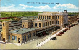 New Union Station Texarkana Ark.- TX Postcard PC1 - £3.98 GBP