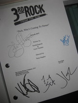 3rd Rock From the Sun Signed TV Script Screenplay X5 Autographs John Lit... - £15.66 GBP