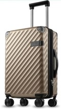 LUGGEX Carry On Luggage 22x14x9 Airline Approved (Champagne, 20 Inch) - £79.12 GBP